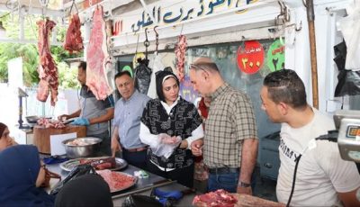 محافظ الإسماعيلية يوجه بالتفتيش على نقاط الذبيح ومحال الجزارة