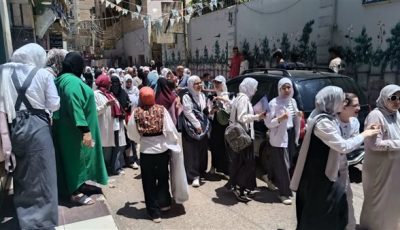 طلاب الشهادة الإعدادية بالجيزة يؤدون اليوم امتحاني الجبر والهندسة