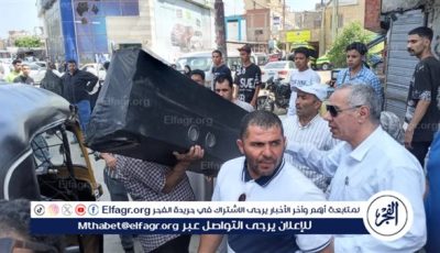 محافظ الدقهلية؛ حملة مكبرة على التكاتك المخالفة ومصادرة 37 تابلوه ومكبر صوت في السنبلاوين