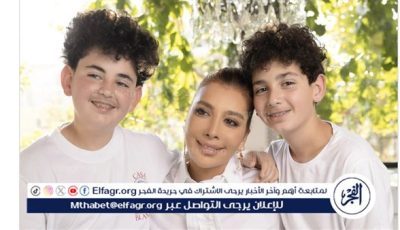 بهذه الطريقة.. أصالة تحتفل بولديها التوأم