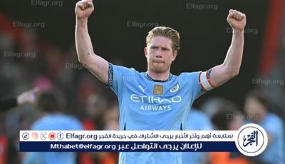 دي بروين أعظم من ارتدى قميص السيتي