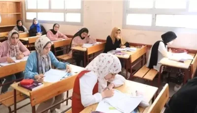 طلاب الثانوية العامة يؤدون مادتي اللغة الدينية والوطنية في الإسكندرية