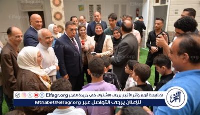 محافظ الدقهلية يزور دار المساعي للأيتام بالمنصورة…جئنا نشارككم فرحة عيد الأضحى