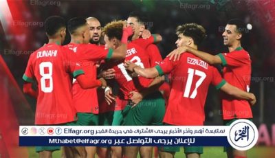 تشكيل المغرب الرسمي لمواجهة تونس وديًا