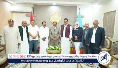 محافظ مطروح يستقبل المهنئين بعيد الأضحى المبارك