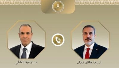 اتصال هاتفي بين وزير الخارجية والهجرة ونظيره التركي