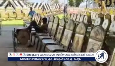 سرادق عزاء ضخم لشهيد الشهامة بطل حريق العاشر بمسقط رأسه بالدقهلية