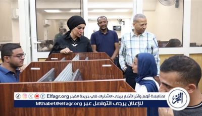 رئيس جامعة الأقصر تتفقد سير امتحانات كليتي الطب والحاسبات والمعلومات