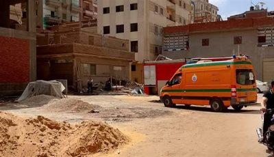 تفاصيل إصابة شخصين في انهيار منزل بالدقهلية