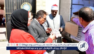 محافظ الدقهلية يشهد استلام دفعة جديدة من لحوم صكوك الأوقاف