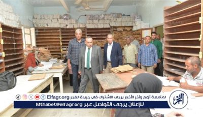 محافظ أسيوط يتفقد أعمال لجنة النظام والمراقبة للشهادة الإعدادية