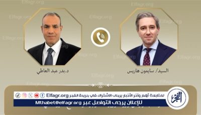 اتصال هاتفى بين وزير الخارجية ونائب رئيس وزراء وزير الخارجية والدفاع الأيرلندى