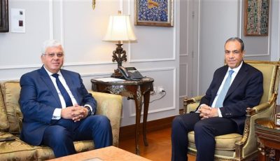 وزير الخارجية والهجرة يستقبل وزير التعليم العالي لبحث التبادل الطلابي والثقافي مع الدول المختلفة