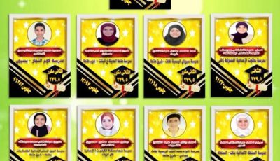 ننشر أسماء أوائل الشهادة الإعدادية بمحافظة الغربية 2025