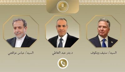 اتصالان هاتفيان لوزير الخارجية والهجرة مع مبعوث الرئيس الأمريكي الخاص للشرق الأوسط ووزير خارجية إيران
