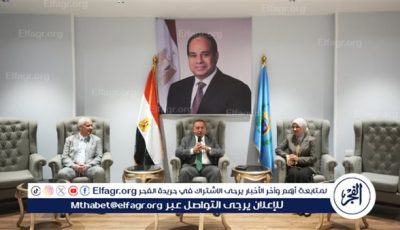 تفاصيل لقاء محافظ أسيوط مع طلاب كلية التربية النوعية بالجامعة