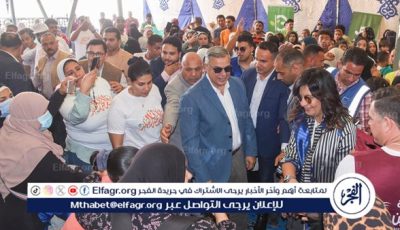 محافظ الإسكندرية يتفقد عدد من الفعاليات بالقافلة التنموية الشاملة