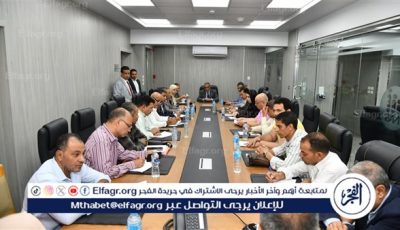 محافظ الفيوم يتابع ملفات التقنين والتصالح ويراجع موقف الرد على المتغيرات المكانية