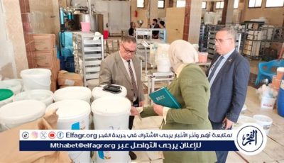 ضبط 6 طن من المواد الغذائية المتنوعة غير مطابقة للمواصفات بجمصه