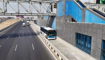 بدء التشغيل التجريبي بركاب للأتوبيس الترددي BRT على الطريق الدائري