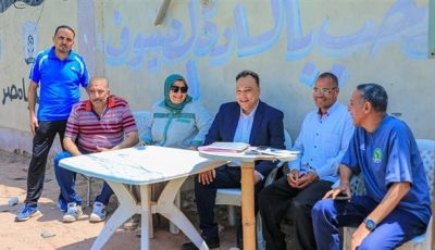 وكيل وزاره الشباب بالفيوم يستقبل لجنة هيئة تعليم الكبارلتفعيل مبادرة المصريون يتعلمون