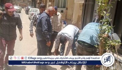 حملات إزالة الإشغالات والتعديات بحي شرق أسيوط لإعادة الانضباط وتحقيق السيولة المرورية