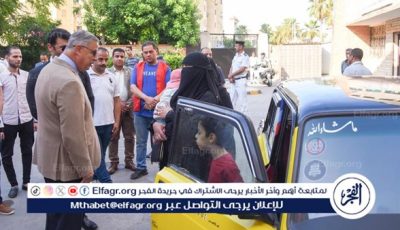 في استجابة إنسانية عاجلة وعقد “تاكسي” جديد..محافظ الإسكندرية يطمئن على أحد مصابي العاصفة
