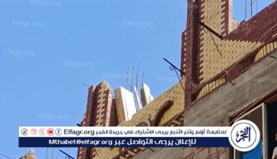 فك شدة خشبية لمبنى مخالف في السلامية بمحافظة قنا ثالث أيام العيد