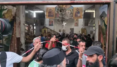 دماء في بيت الصلاة.. هجوم إرهابي لداعش يستهدف كنيسة بدمشق