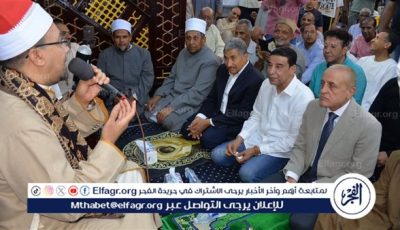 محافظ الأقصر يفتتح مسجد النصر بالعوامية.. بعد تطويره