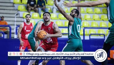 سلة الأهلي تحسم لقب الدوري الثامن في التاريخ بعد الفوز على الاتحاد