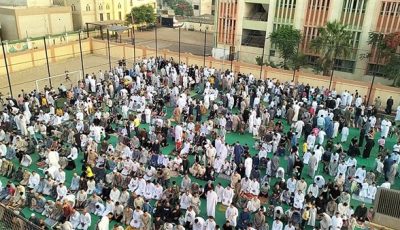 مراكز الشباب والرياضة بالغربية تستقبل آلاف المصلين لأداء صلاة عيد الأضحى المبارك