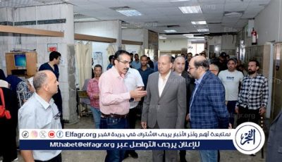 زيارة مفاجئة خلال إجازة العيد.. رئيس جامعة المنصورة يتفقد مستوى الخدمات بالمستشفيات