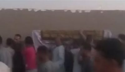 تشييع جنازة فتاة توفيت إثر انهيار منزل في قنا