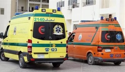 مصرع وإصابة 4 عمال إثر سقوط مدخنة داخل مصنع طوب بالجيزة