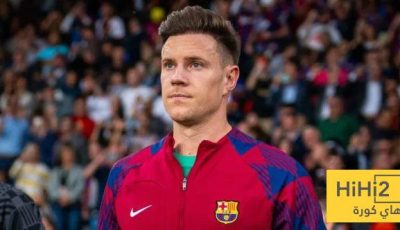 راتب تير شتيغن مع برشلونة
