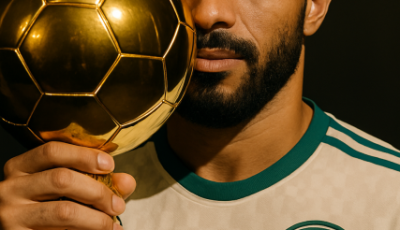 صورة : لاعب الهلال يطالب بالكرة الذهبية لعلي مجرشي!