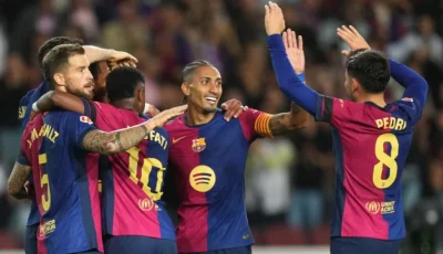 ارتفاع كبير في القيمة السوقية للاعبي برشلونة بعد موسم قوي