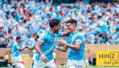 السيتي ينهي الشوط الأول متقدما على الوداد بهدفين في كأس العالم للأندية