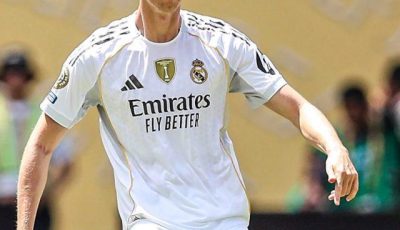 أرقام ديان هويسين في الظهور الأول مع ريال مدريد أمام الهلال