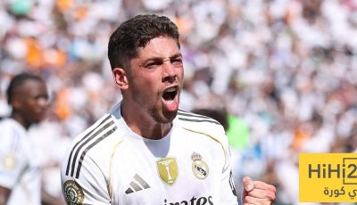رقم غير مسبوق لفالفيردي مع ريال مدريد