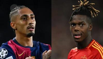 أول تعليق من رافينيا على اهتمام برشلونة بضم نيكو ويليامز